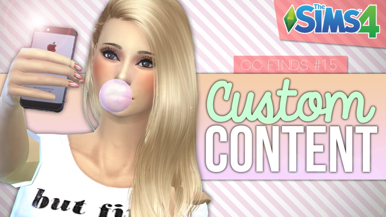 how do you download sims 4 custom content from mod the sims